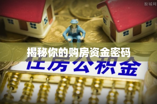 四湖揭秘你的购房资金密码