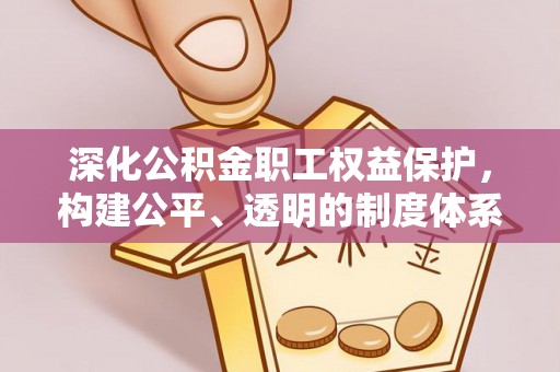 四湖深化公积金职工权益保护，构建公平、透明的制度体系
