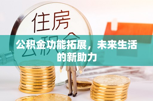 四湖公积金功能拓展，未来生活的新助力