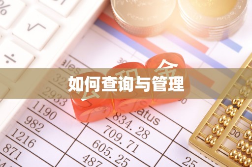 四湖如何查询与管理