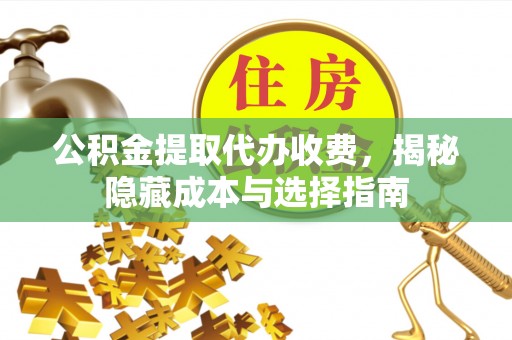 四湖公积金提取代办收费，揭秘隐藏成本与选择指南