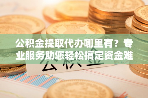 四湖公积金提取代办哪里有？专业服务助您轻松搞定资金难题