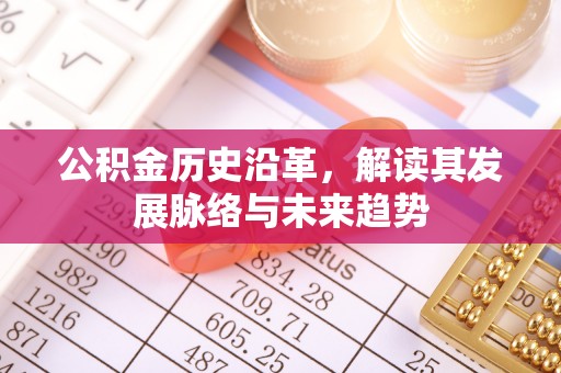 四湖公积金历史沿革，解读其发展脉络与未来趋势