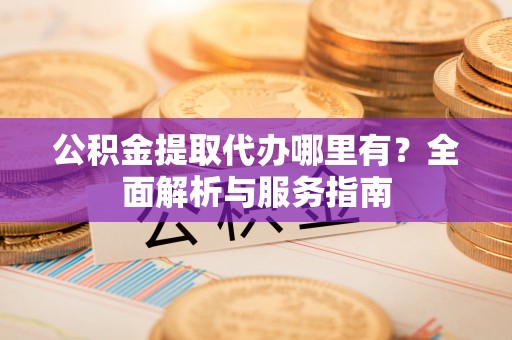 四湖公积金提取代办哪里有？全面解析与服务指南
