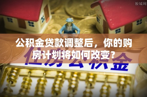 四湖公积金贷款调整后，你的购房计划将如何改变？