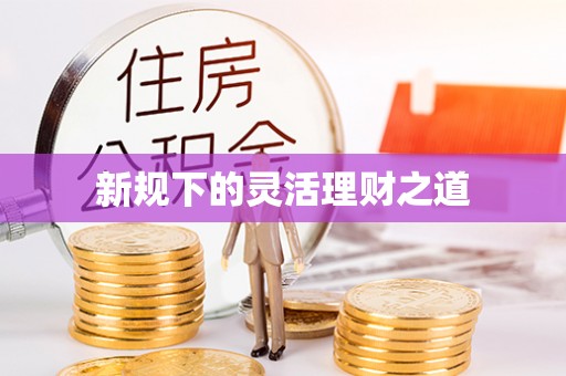 四湖新规下的灵活理财之道