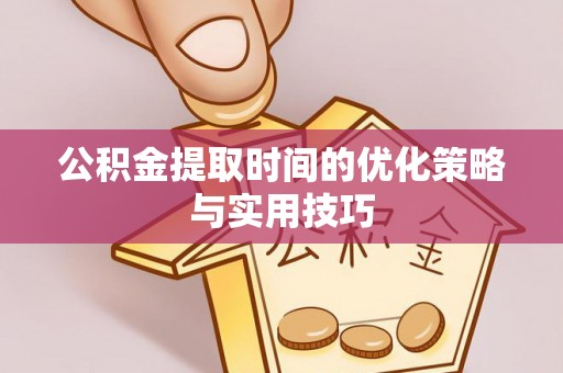 四湖公积金提取时间的优化策略与实用技巧