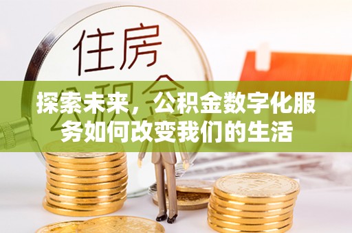 四湖探索未来，公积金数字化服务如何改变我们的生活