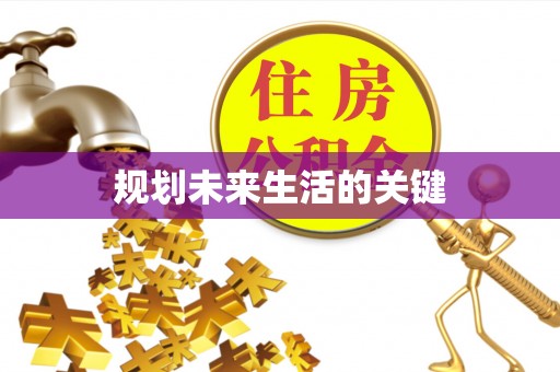 四湖规划未来生活的关键