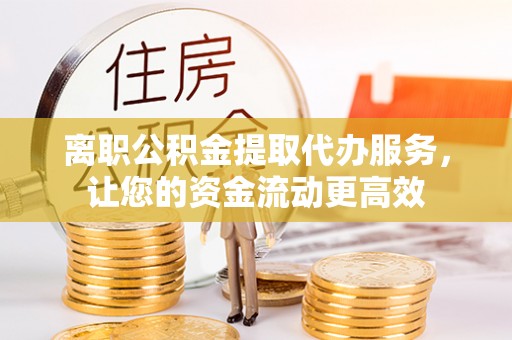 四湖离职公积金提取代办服务，让您的资金流动更高效