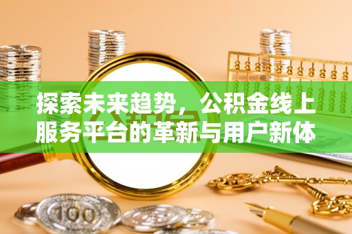 四湖探索未来趋势，公积金线上服务平台的革新与用户新体验