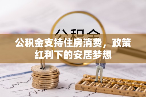 四湖公积金支持住房消费，政策红利下的安居梦想