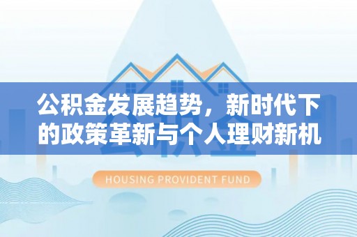 四湖公积金发展趋势，新时代下的政策革新与个人理财新机遇