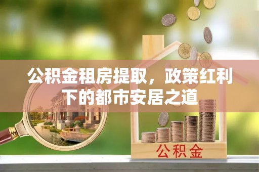 四湖公积金租房提取，政策红利下的都市安居之道