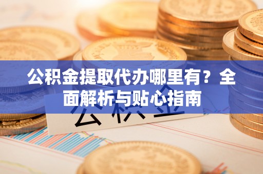 四湖公积金提取代办哪里有？全面解析与贴心指南