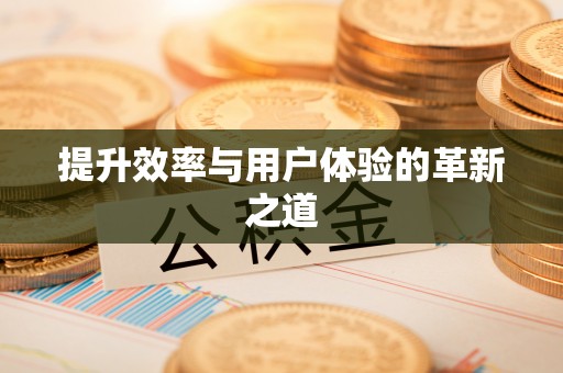 四湖提升效率与用户体验的革新之道