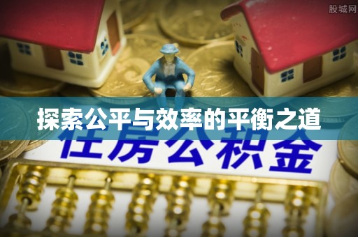 四湖探索公平与效率的平衡之道