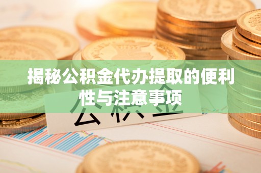 四湖揭秘公积金代办提取的便利性与注意事项