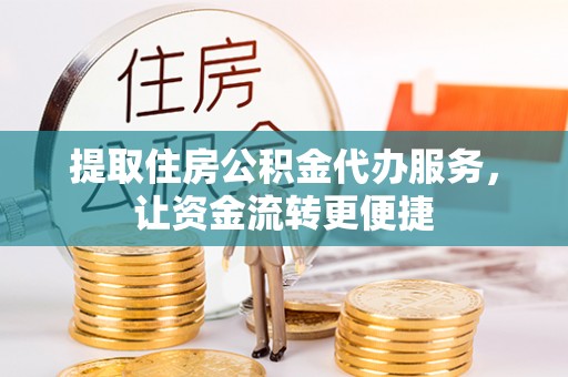 四湖提取住房公积金代办服务，让资金流转更便捷