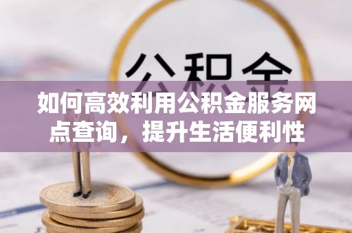 四湖如何高效利用公积金服务网点查询，提升生活便利性