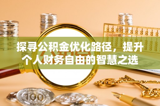 四湖探寻公积金优化路径，提升个人财务自由的智慧之选