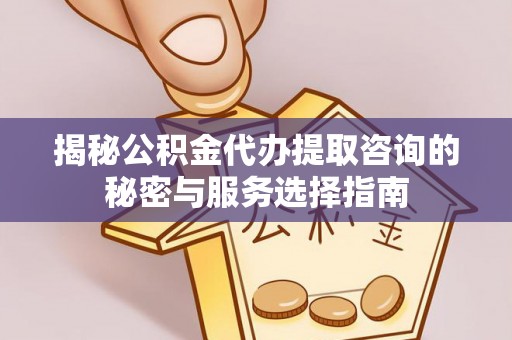 四湖揭秘公积金代办提取咨询的秘密与服务选择指南