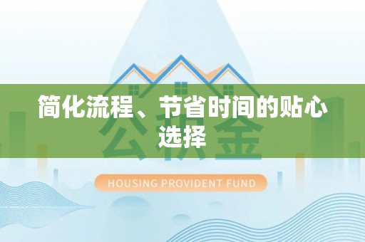 四湖简化流程、节省时间的贴心选择
