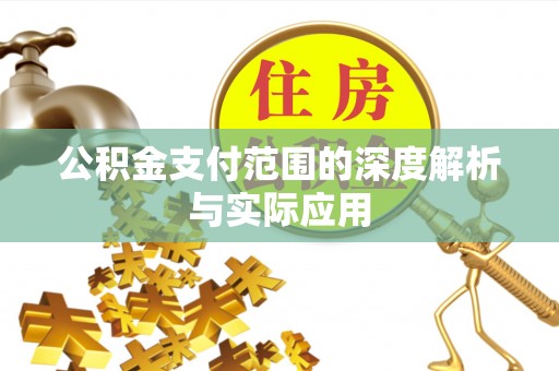 四湖公积金支付范围的深度解析与实际应用