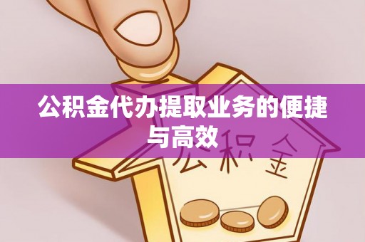 四湖公积金代办提取业务的便捷与高效