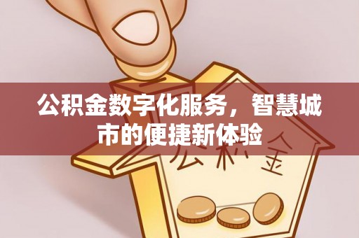 四湖公积金数字化服务，智慧城市的便捷新体验