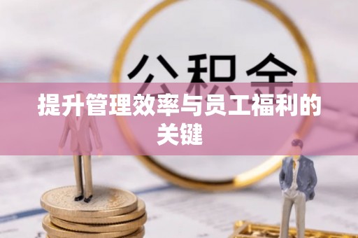 四湖提升管理效率与员工福利的关键