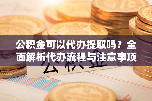 四湖公积金可以代办提取吗？全面解析代办流程与注意事项