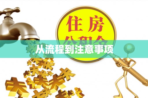 四湖从流程到注意事项
