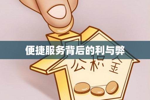 四湖便捷服务背后的利与弊