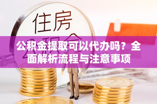 四湖公积金提取可以代办吗？全面解析流程与注意事项
