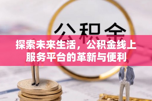 四湖探索未来生活，公积金线上服务平台的革新与便利