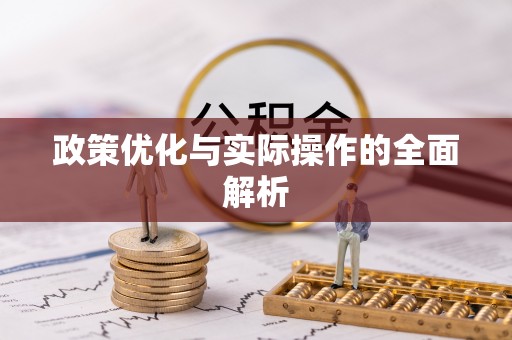 四湖政策优化与实际操作的全面解析