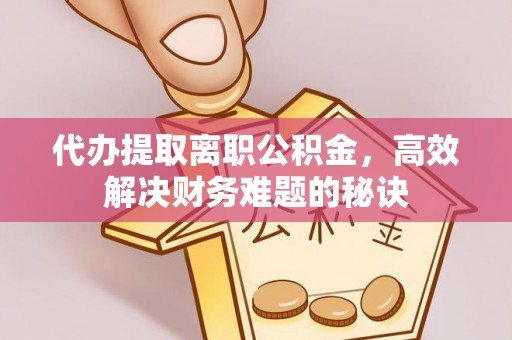四湖代办提取离职公积金，高效解决财务难题的秘诀